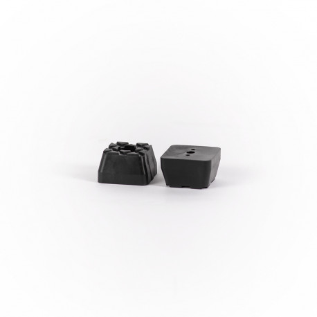 Product Image for Skridsikre, transparente møbelpuder i gummi med skrue