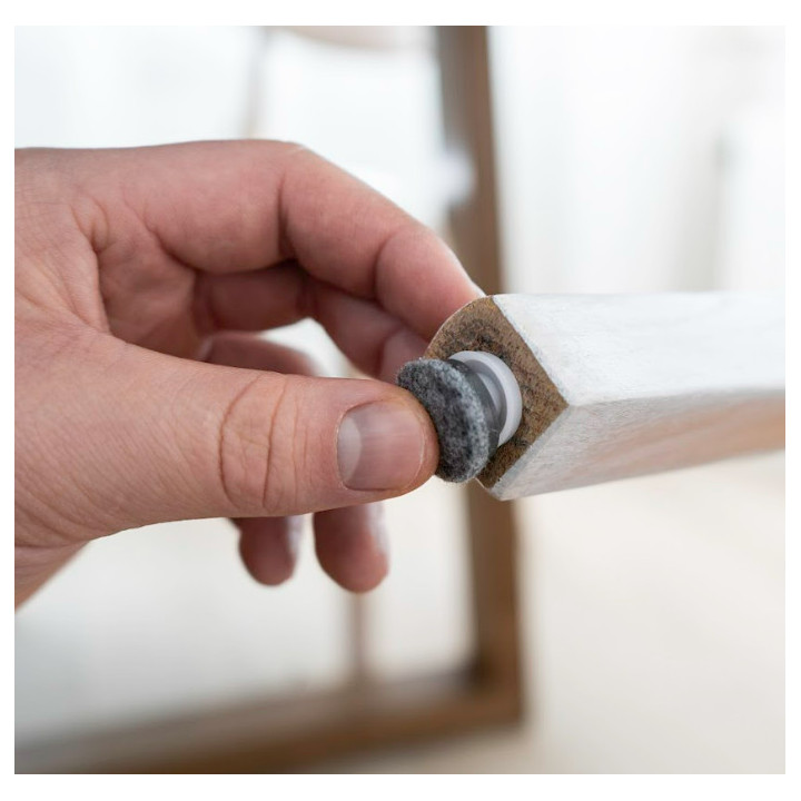 Møbelpuder, genanvendelige til trægulve