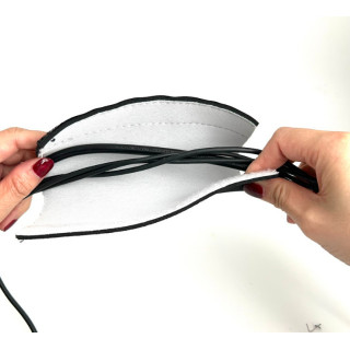 Kabelholdere, kabelstrømper i velcro