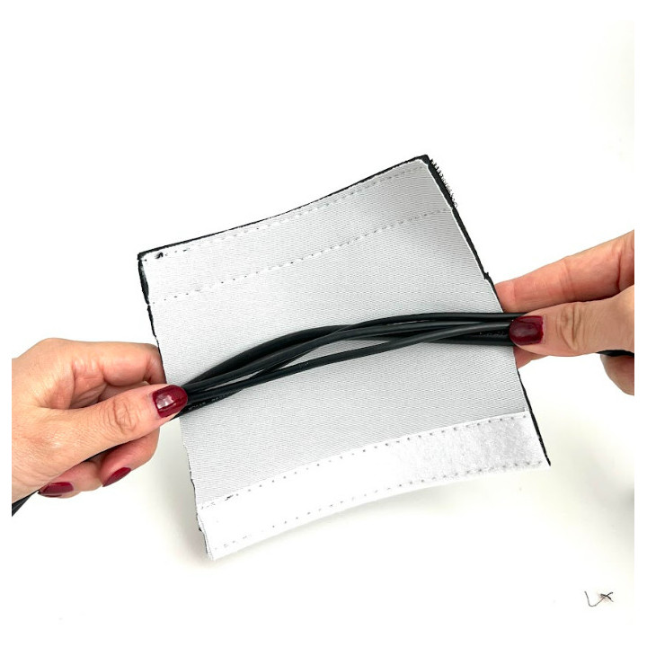 Kabelholdere, kabelstrømper i velcro