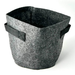 Opbevaringspose i filt, Outdoor Textile Pot