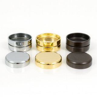 Møbelbægre i metal og møbelunderlag i metal