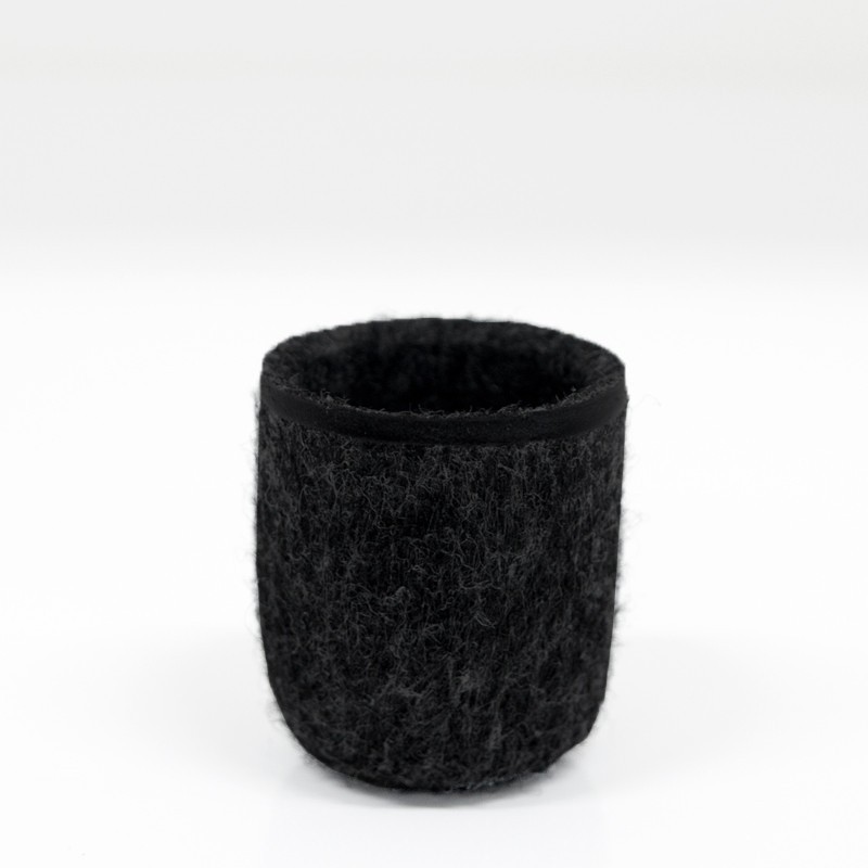 Sustainable Chair Leg Caps, made from waste material, very decorative