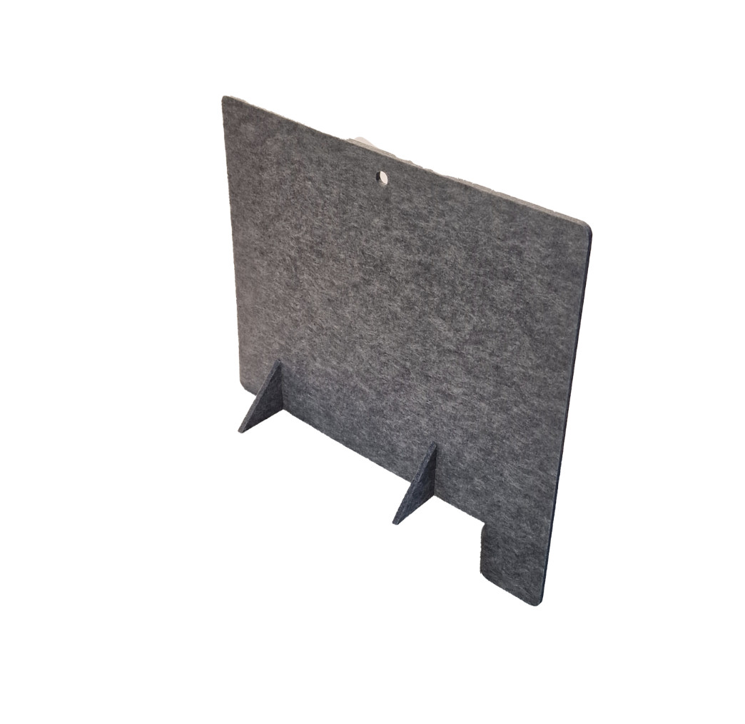 Foldable doorstop fitting