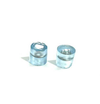 Høje møbelben i gummi fastgøres med skruer, anti-glide