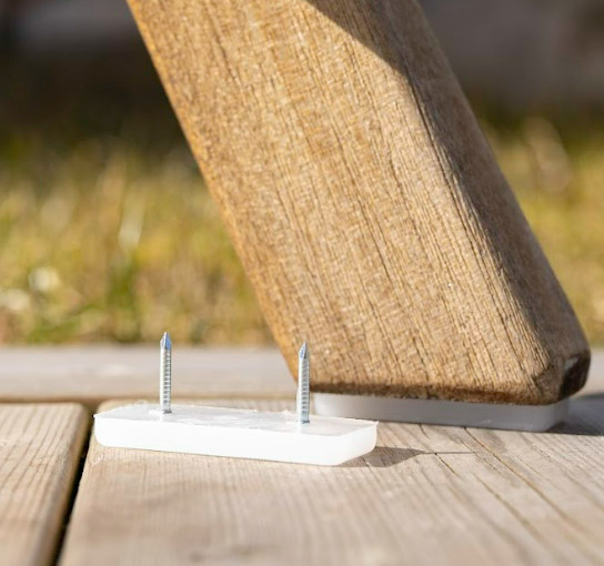 Stoleglidere til udendørs- og havemøbler