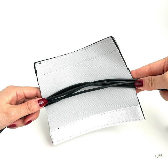 Kabelholdere, kabelstrømper i velcro