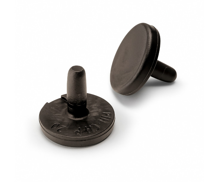 Udskiftelig stolebeskytter, rundt indvendigt rørbeslag