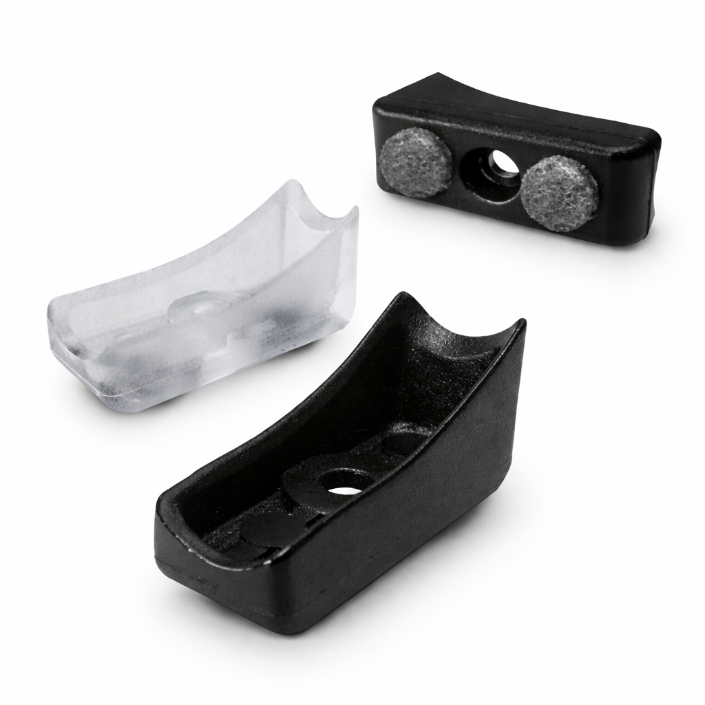 Spidsbeskyttende stolehætte, m. filt